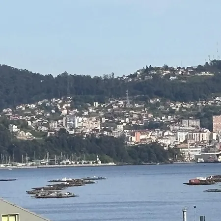 Mirador Playa Do Con, Chill-out De Lujo, Vistas Al Mar, Con Piscina Y Parking Gratis Moaña