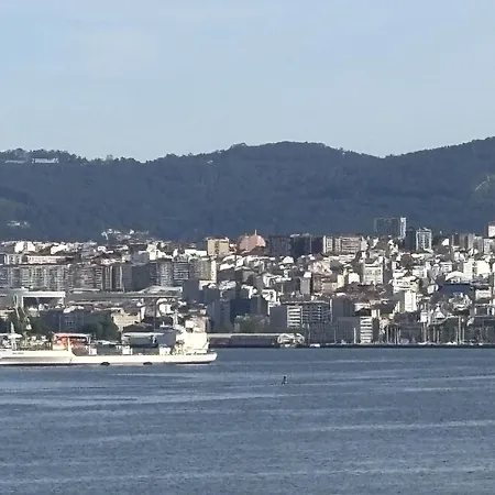 Mirador Playa Do Con, Chill-out De Lujo, Vistas Al Mar, Con Piscina Y Parking Gratis Apartamento Moaña